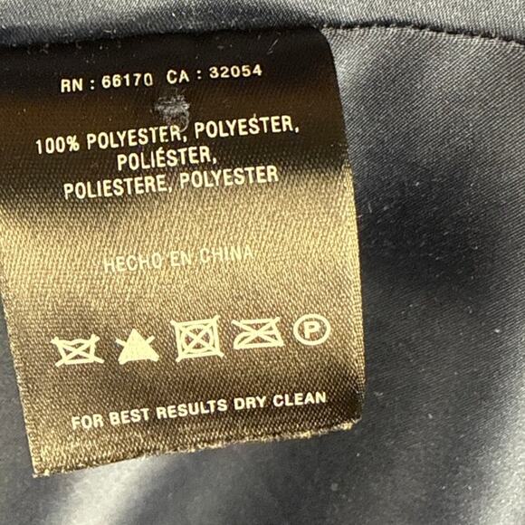 Anthropologie Moulinette Soeurs Ellipses Mini Dress Navy /Cream / Green Size 2 - Picture 9 of 9